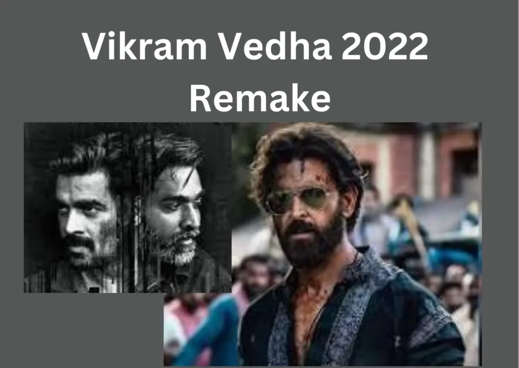 Vikram Vedha 2022 remake poster